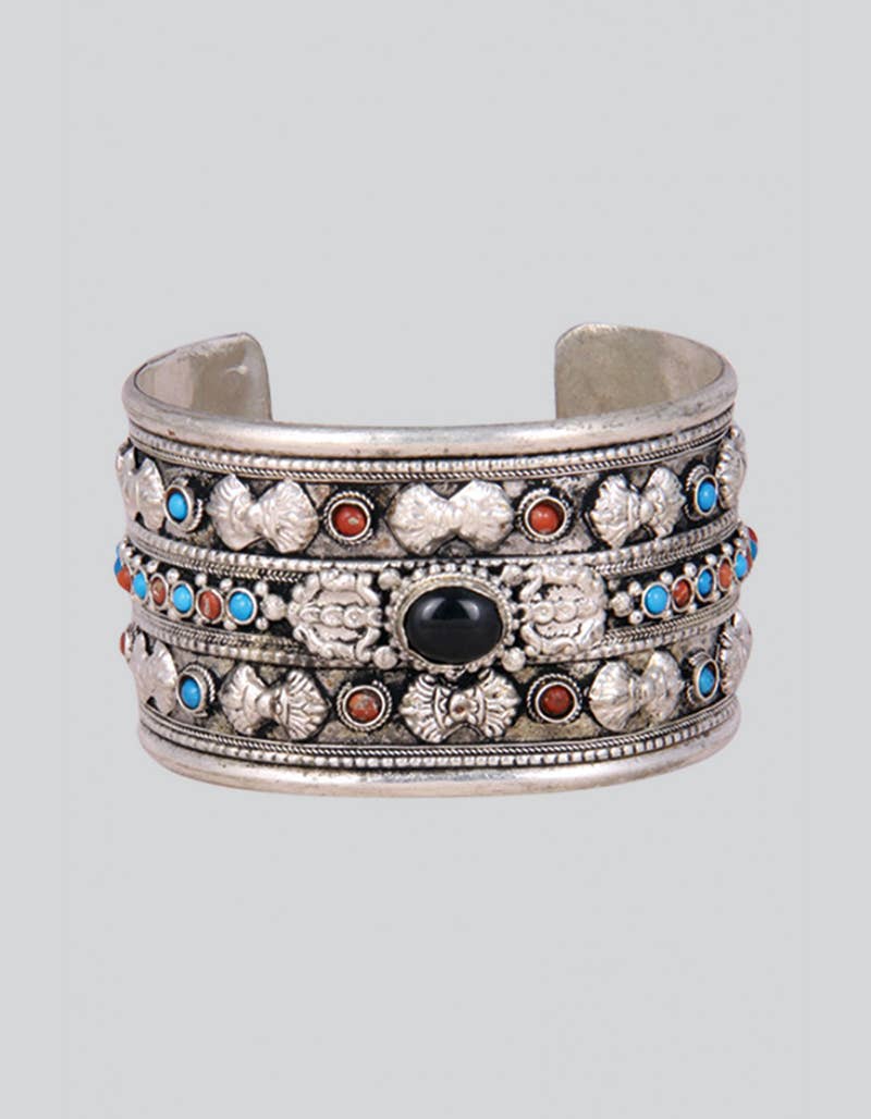 White Metal Bracelet (MBR-08)