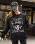 Spooky Babes Club, Ghost, Skeleton Halloween Sweatshirt