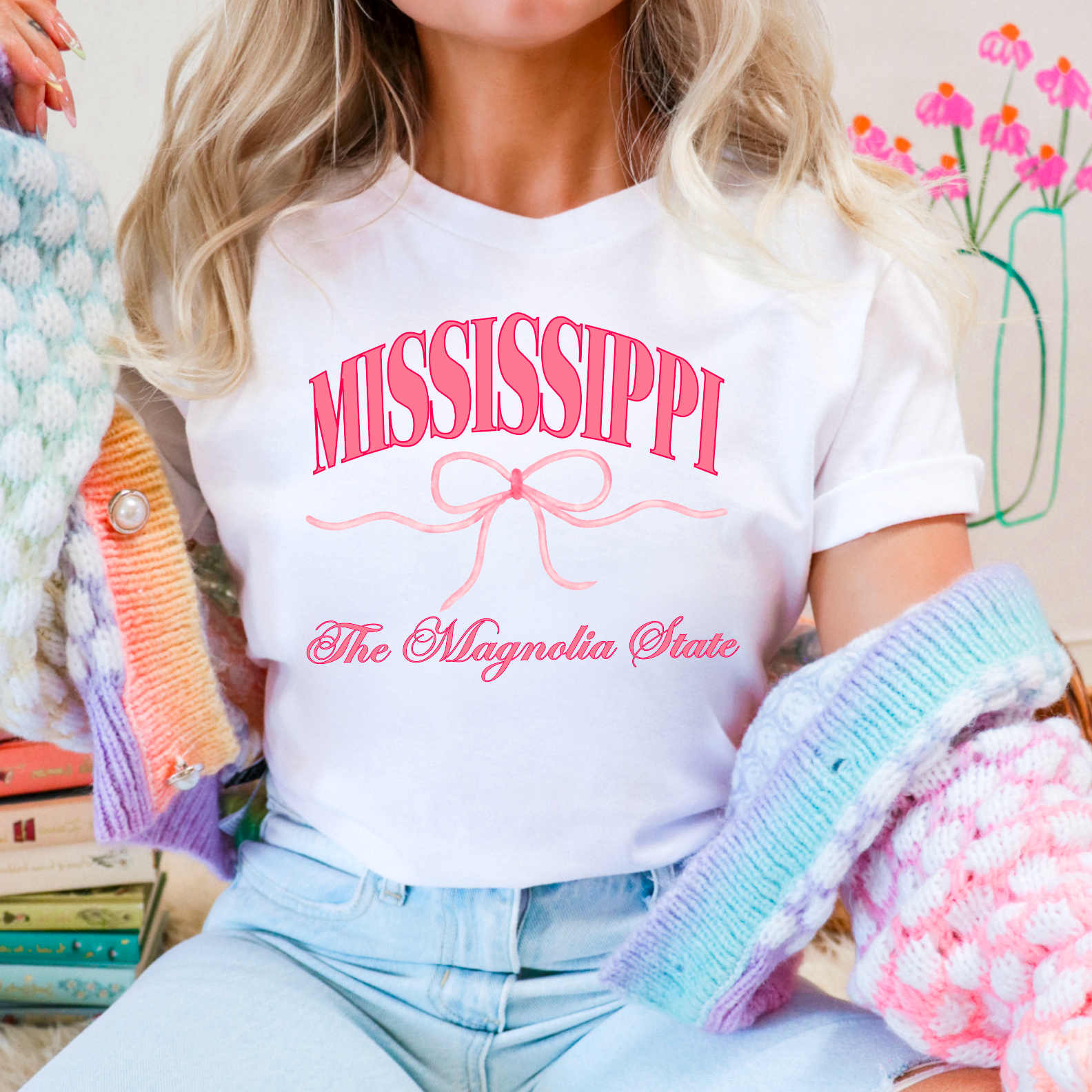 Coquette Tee | Mississippi Tee | Ladies Graphic Tee