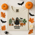 Spooky Goose T-Shirt Funny Halloween Shirt, Ghost Goose Tee