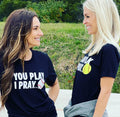 Black Baseball or Softball Tee | Sport Mom | Gameday