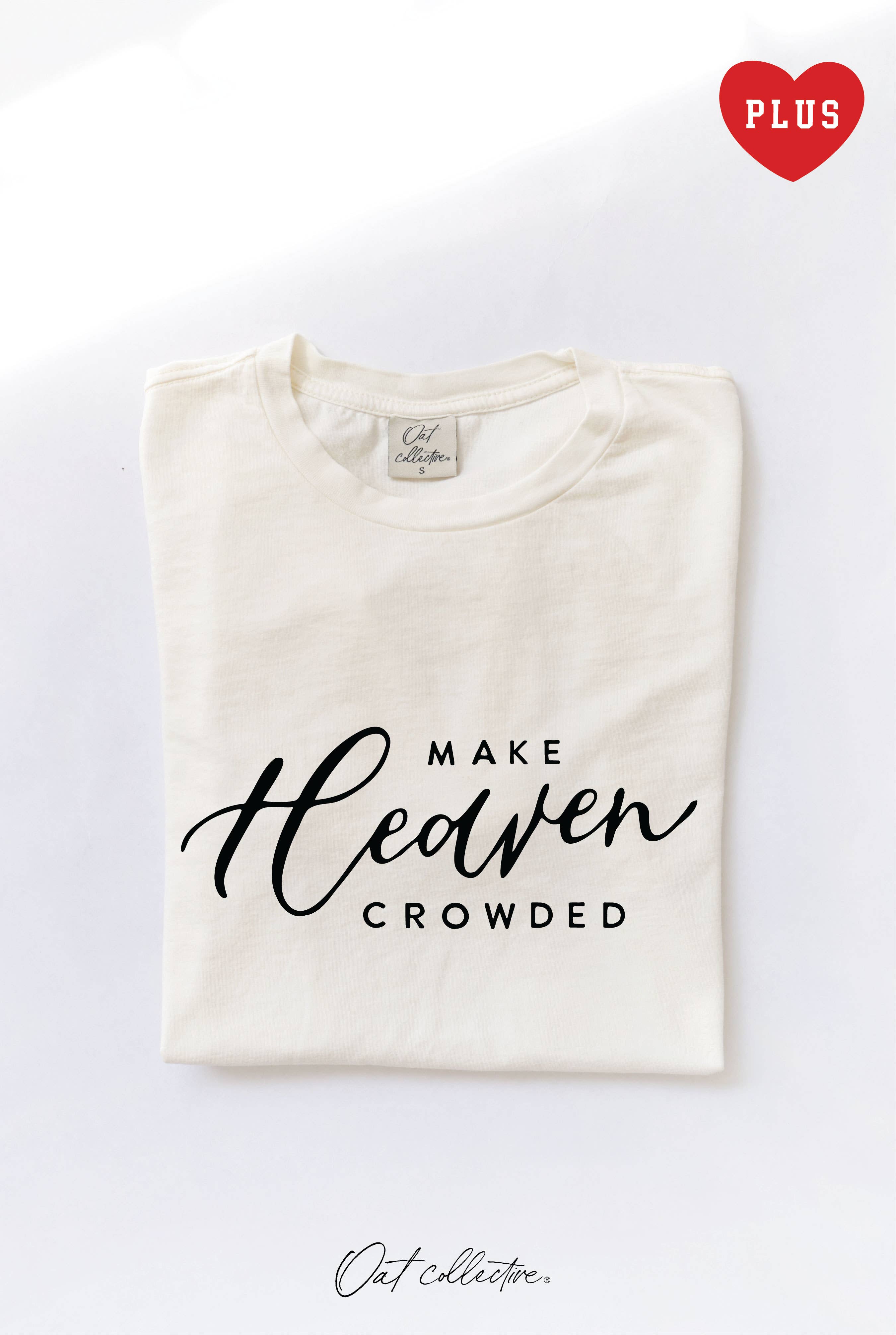 Make Heaven Crowded Plus Mineral Graphic Top