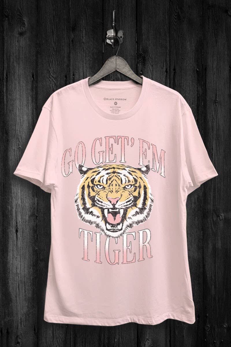 Go Get Em Tiger Graphic Top