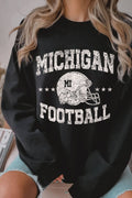 Michigan Football Graphic Brushed Sweatshirts