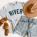River T Shirt, Funny Graphic Tee,  Funny