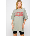 Lake Babe Vintage Graphic Oversized Tee