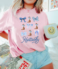 Kentucky T Shirt, Bows, Boots, Graphic Apparel, Soft Girl
