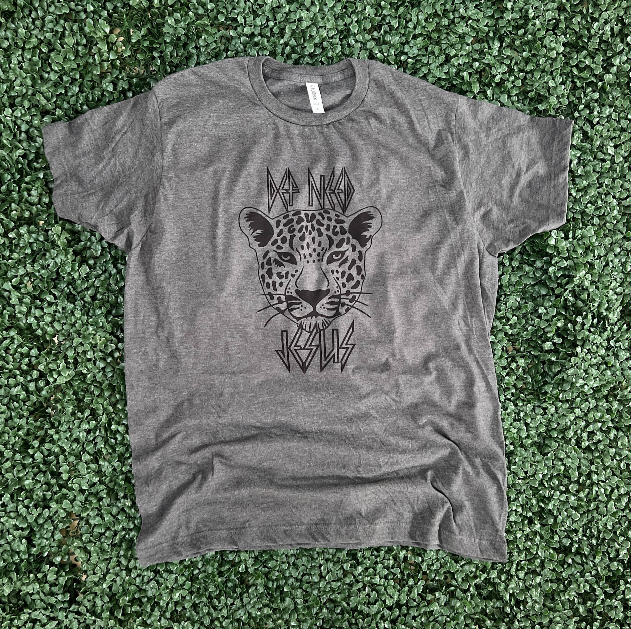 Def Need Jesus On Tultex Heather Charcoal
