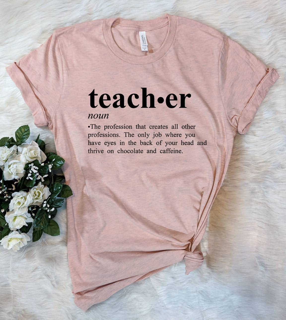 Teacher Noun Definition - Teacher School Funny Gift T-Shirt