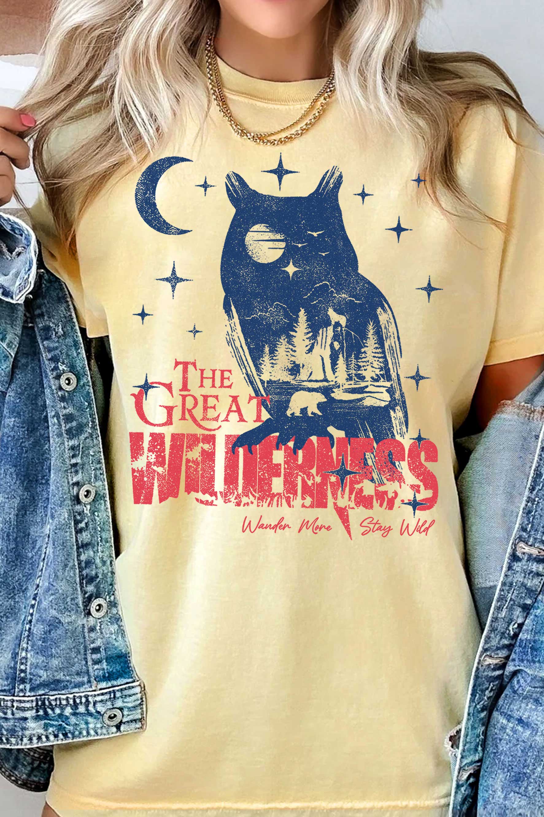 The Great Wilderness Night Owl Graphic Tshirts