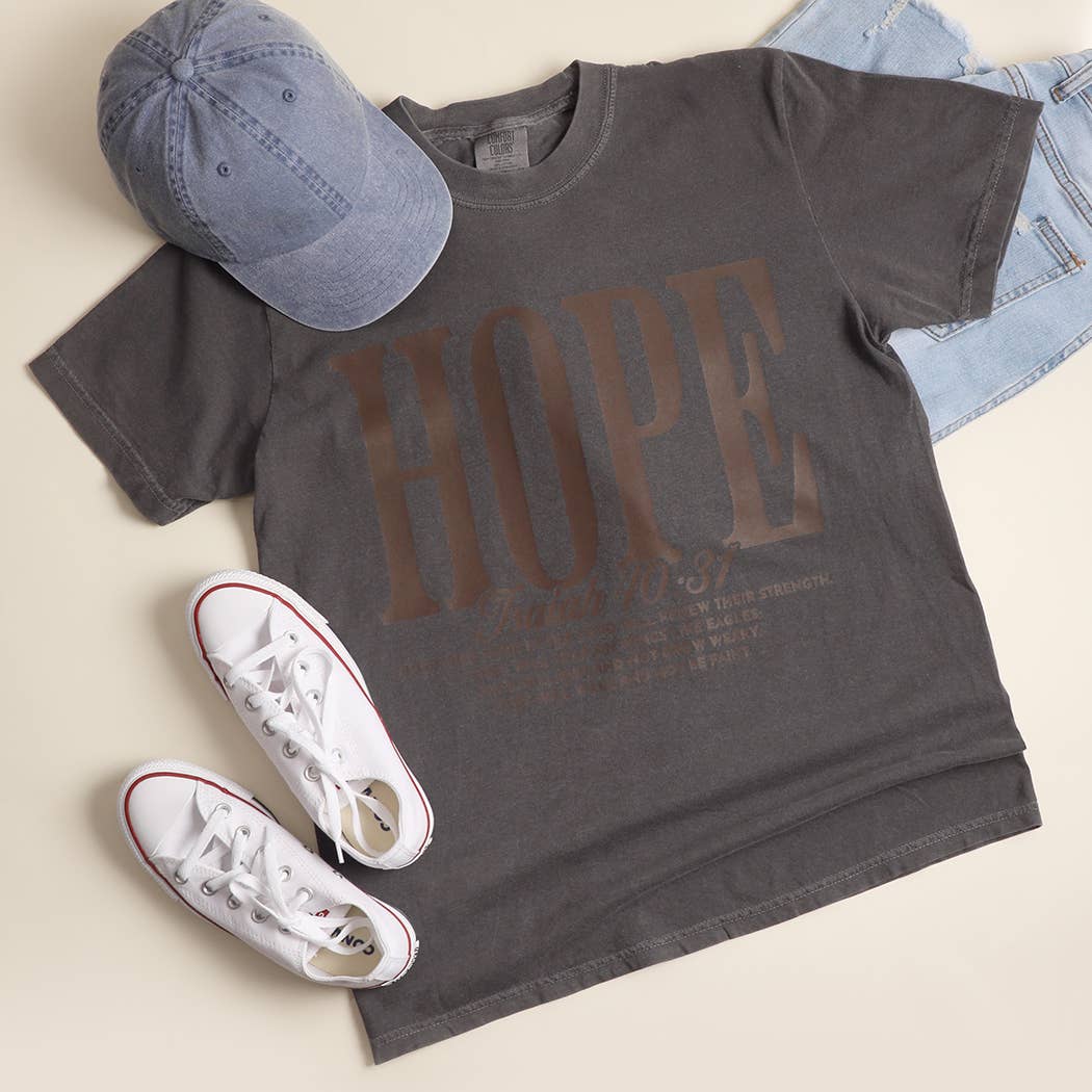 Hope Isaiah 40:31 Garment-Dyed Heavy T-Shirt