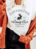 Cottontail Bunny Candy Co Graphic Tshirts