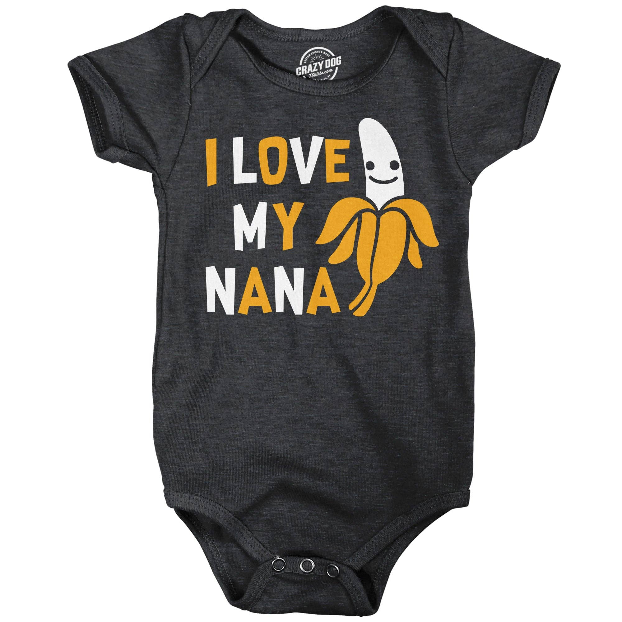 I Love My Nana Baby Bodysuit
