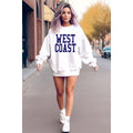 West Coast  Vintage Graphic Oversizes Sweatshirts