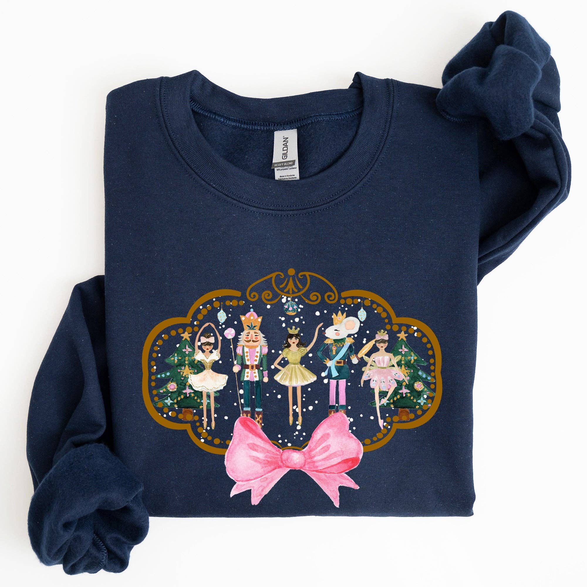 Nutcracker, Christmas, Sugar Plum Fairy Ballerina Sweatshirt