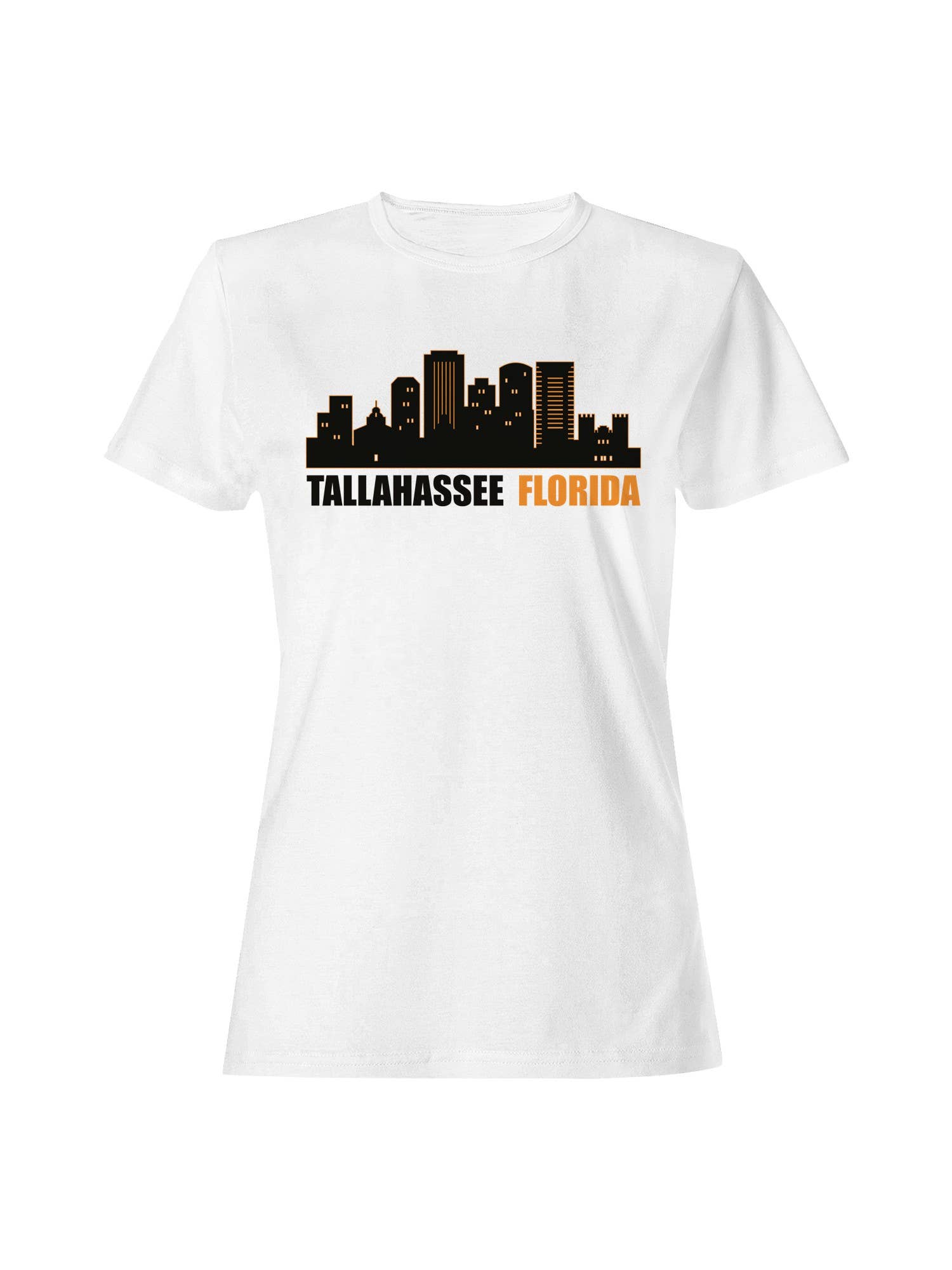 Tallahassee Florida Skyline Design Women's T-Shirt