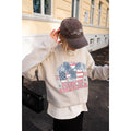Made in America  Graphic  Sweatshirts