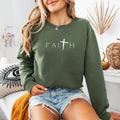 Faith Sweatshirt - Christian Western Tee - Spring Graphic