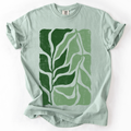 Green Leaf Botanica, Vintage Boho, Nature T-Shirt