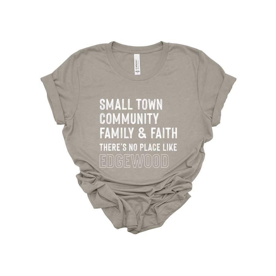 Small Town Community Personalized Tee