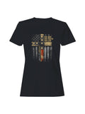 Faithful American Spirit Cross Women's T-Shirt