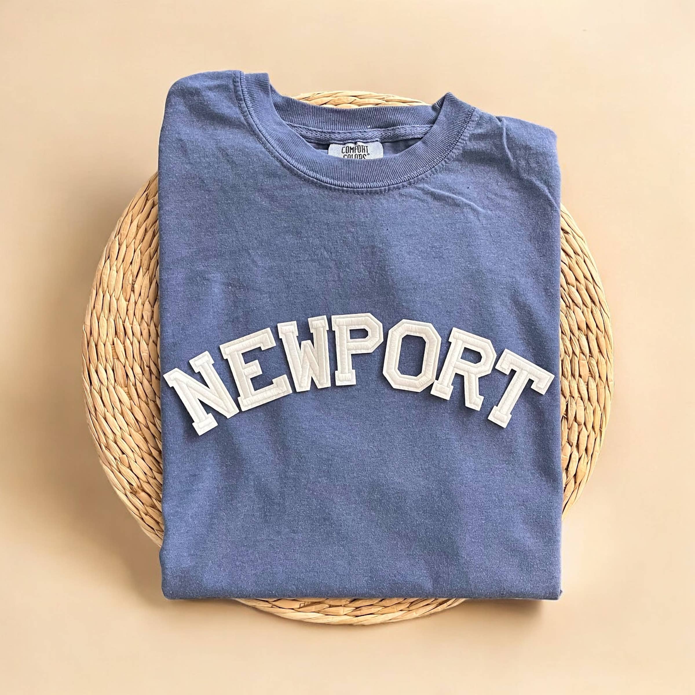 Comfort Colors Newport Beach Shirt, Newport Tee