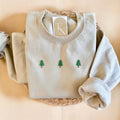 Christmas Trees Sweatshirt, Christmas Sweatshirts Women