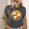 Tennessee Mountains Tee, Dark Heather Gray