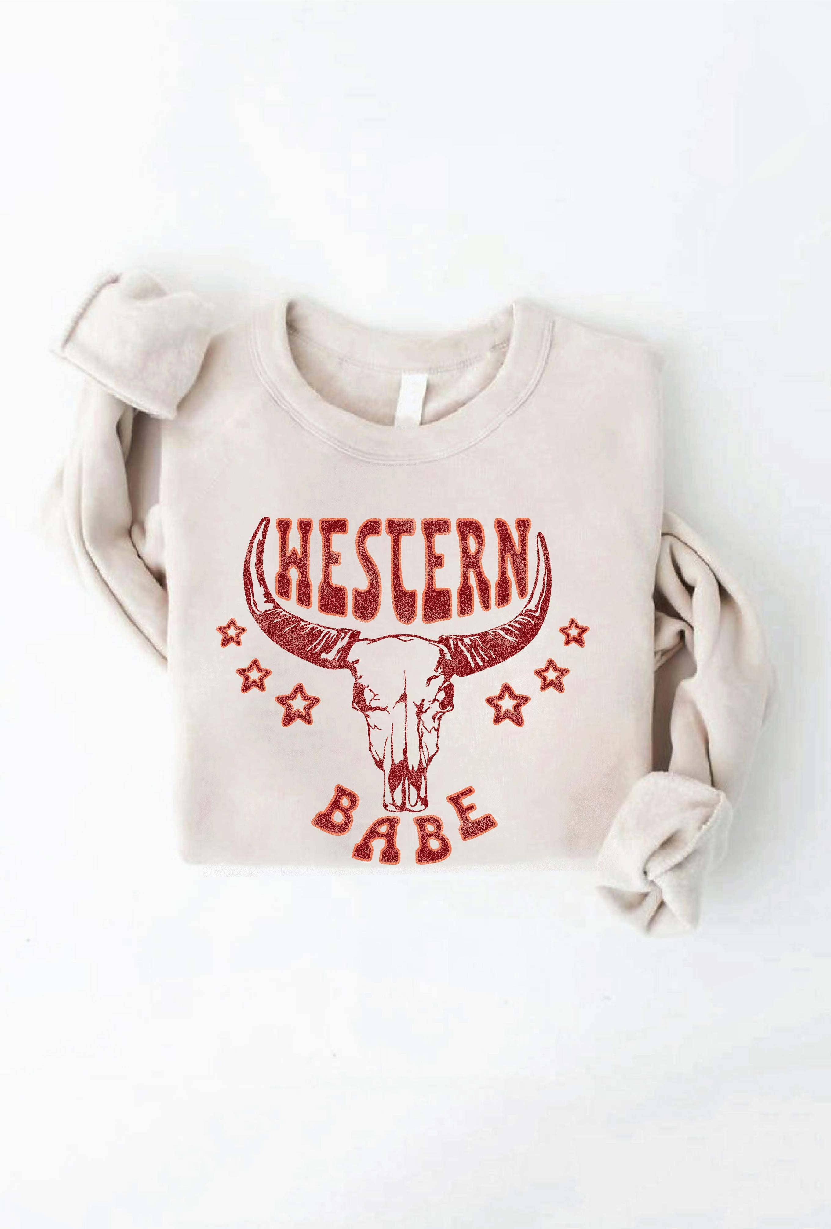 Western Babe Graphic Sweatshirt