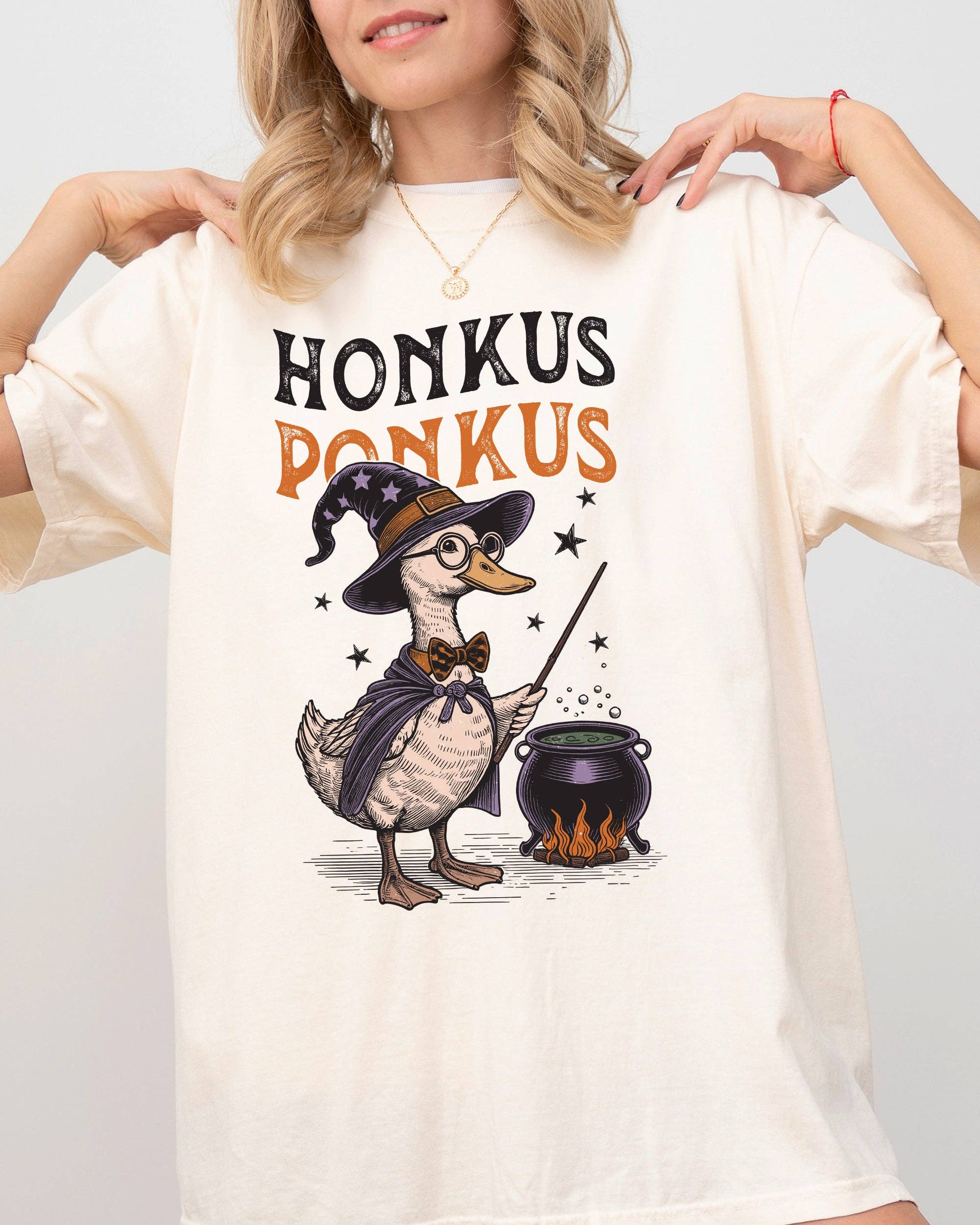 Honkus Poncus, Goose Duck Animal Farm Ghost Halloween Tshirt