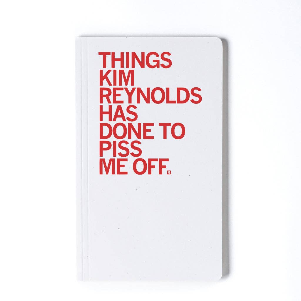 Things Kim Reynolds Has Done Notebook
