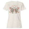 Mystical Floral Moon Art Women's T-Shirt