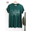 Christmas Words Vintage Graphic Tee  Plus