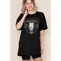 Mid West Wild West Cowboy Oversized Unisex Tee