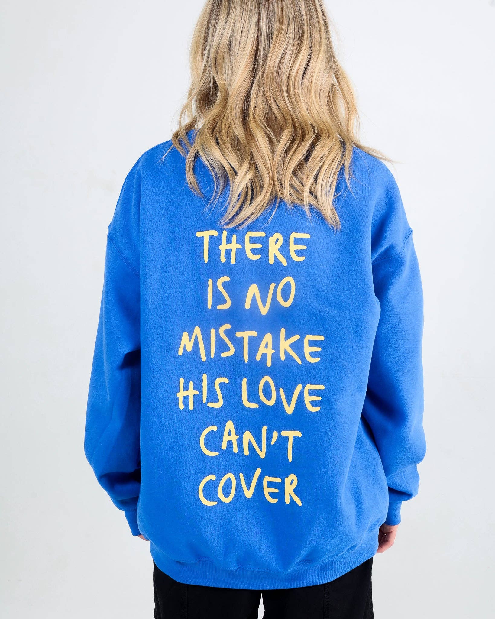 New || "No Mistake" Crewneck Sweatshirt