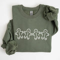 Gingerbread Men, Christmas, Cute, Classic Sweatshirt