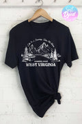 Country Road West Virginia Graphic Tshirts