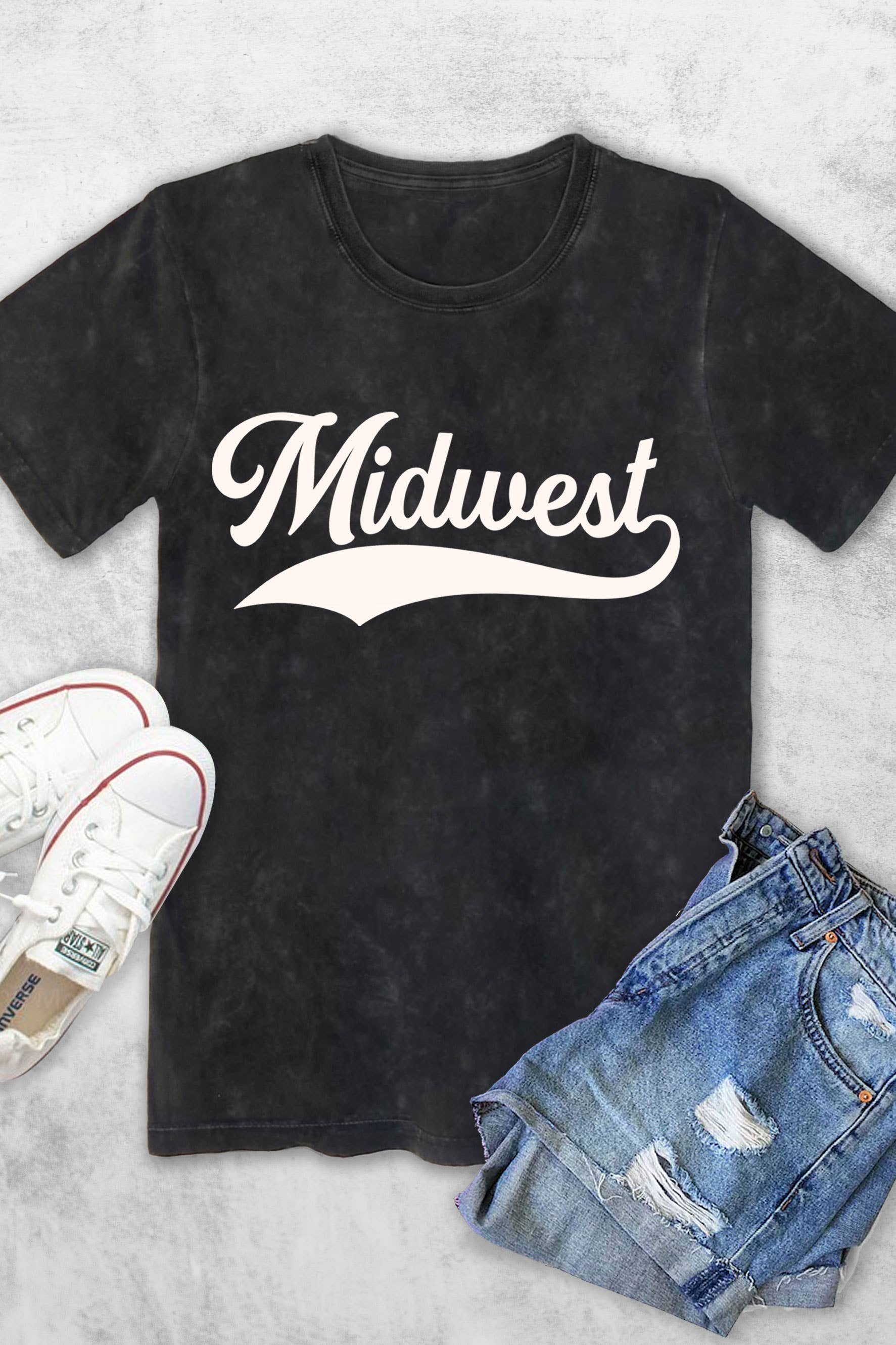 Midwest Puff Women's Vintage Graphic Tshirts
