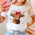Valentine's Day Shirt | Highland Cow  | Comfort Color Tee