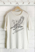 America Eagle-Hand Drawn (Oversized Tee)