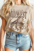 Midwest Rodeo Cowboy Mineral Graphic Tshirts