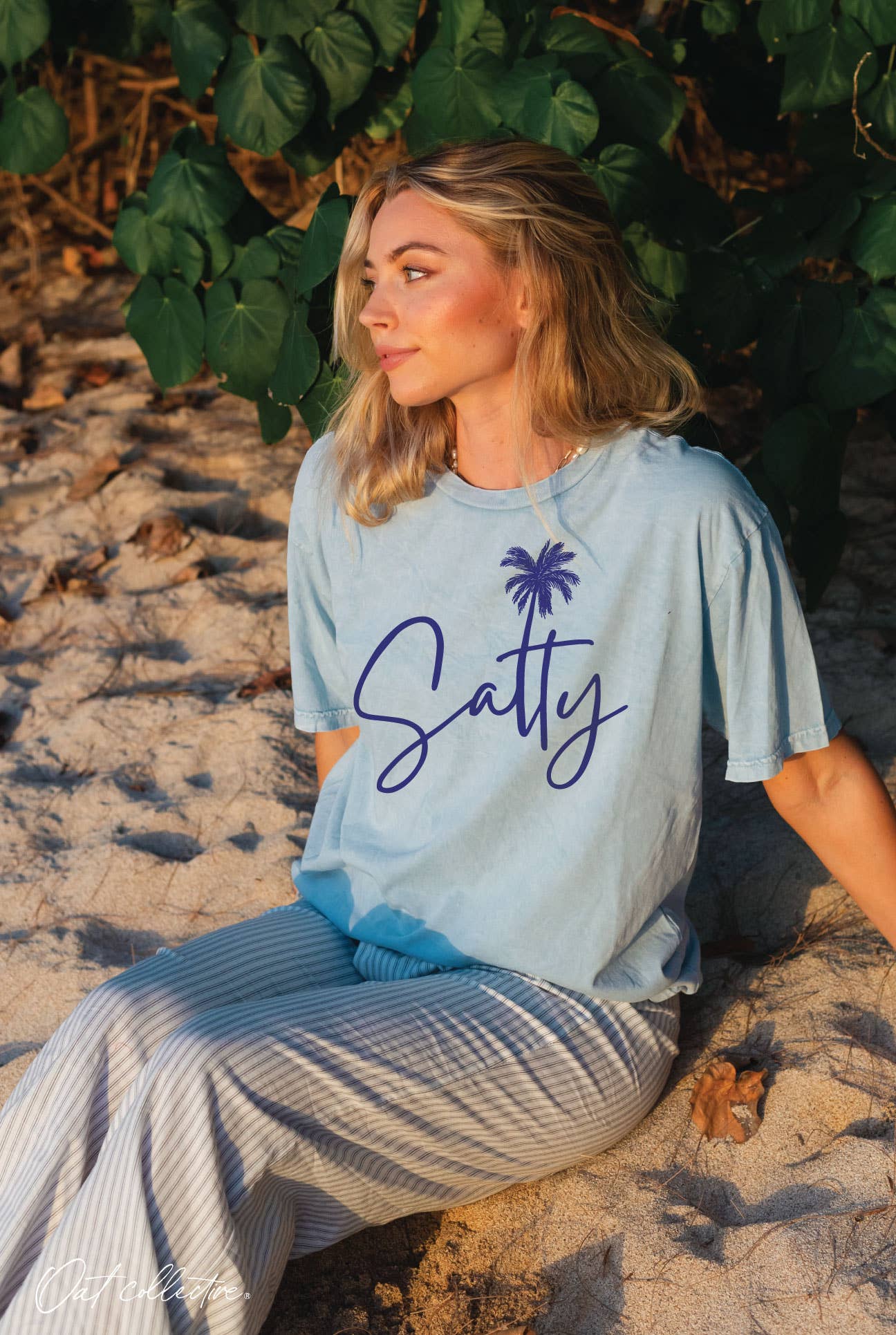 Salty Mineral Graphic Top