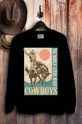 Merry Christmas Yall Santa Graphic Sweatshirt