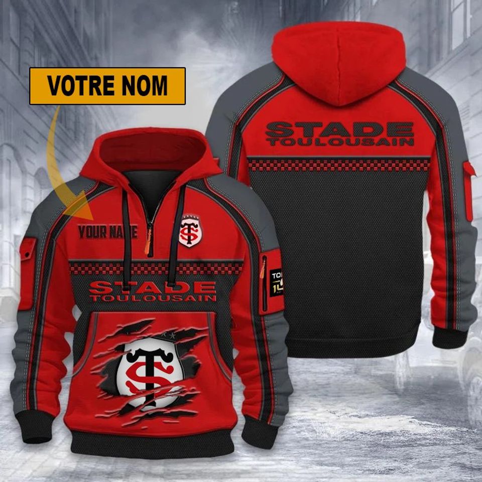 Stade Toulousain – Dynamic Hoodie New edition with personalized name