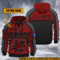 FC Metz – Dynamic Hoodie New Edition with Personalized Name