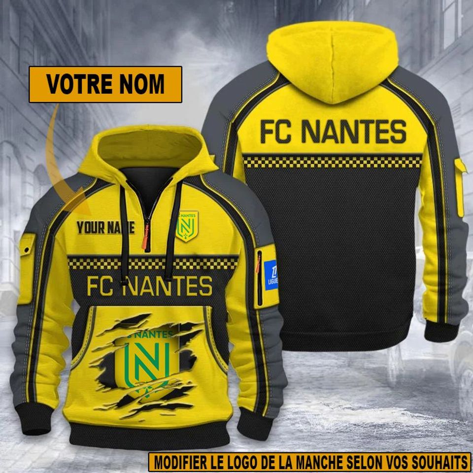 FC Nantes – Dynamic Hoodie New edition with personalized name