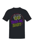 Beer Me Baby Neon Cheers Men's T-Shirt