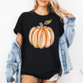 Watercolor Pumpkin, Halloween, Autumn, Fall, Tshirt