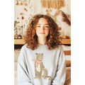 Cheetah Graphic Sweatshirts Plus
