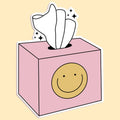 Tissue Box Sticker Decal